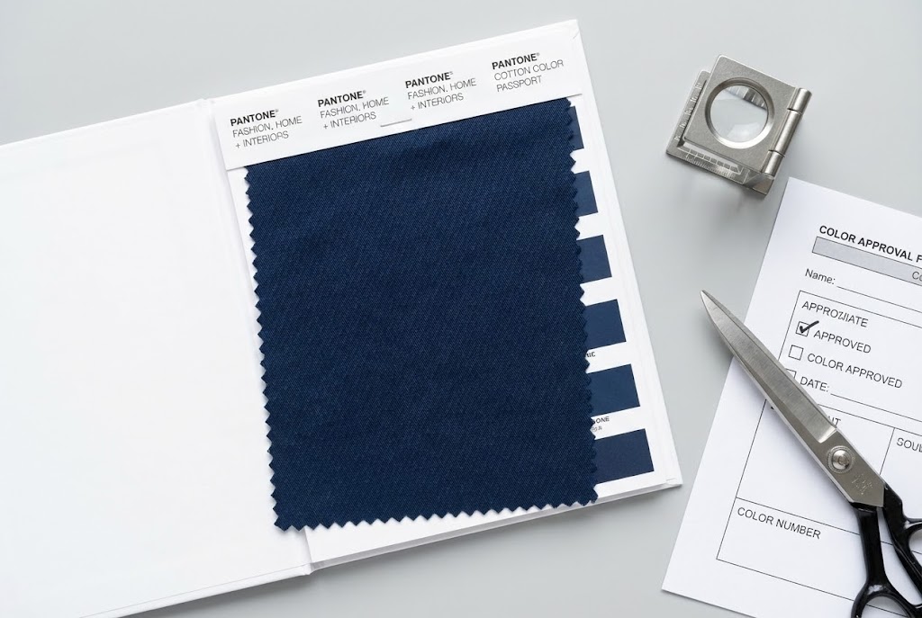 Mismatched fabric colors