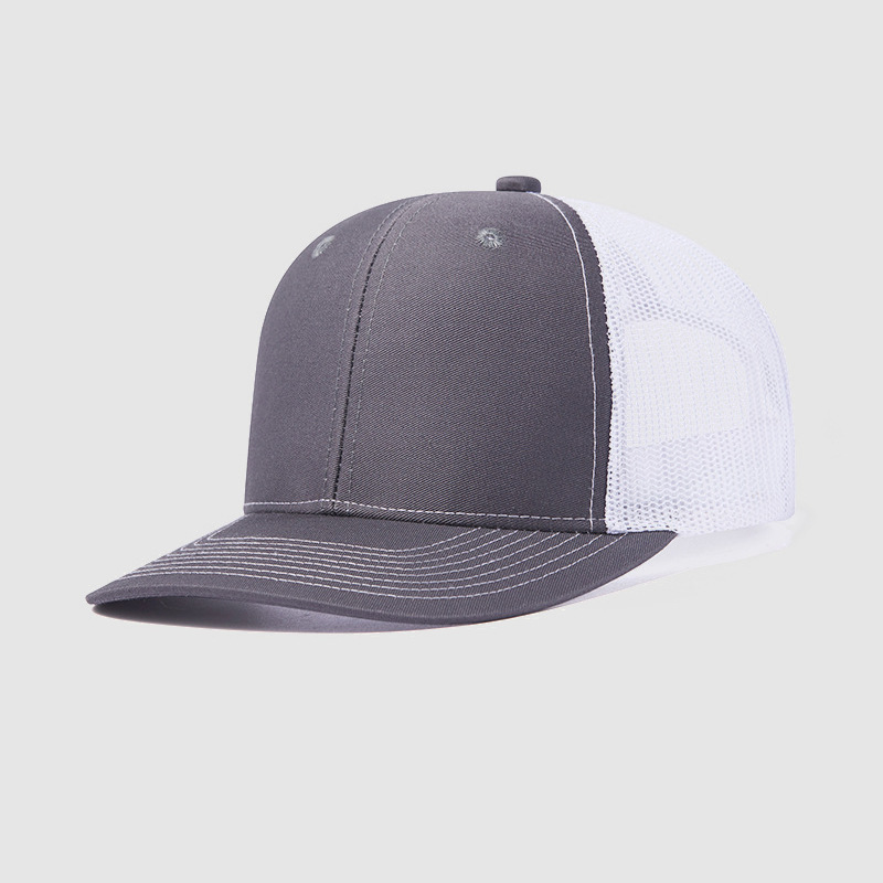 Grand Canal GC-Pro Trucker Hat (Charcoal/White) - Premium Richardson 112 Alternative