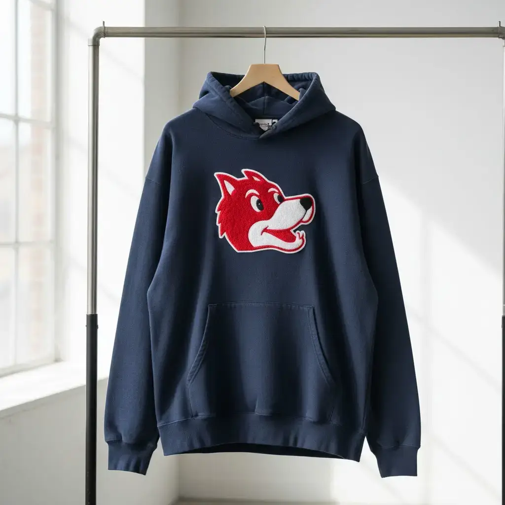 Streetwear brand chenille letter patch